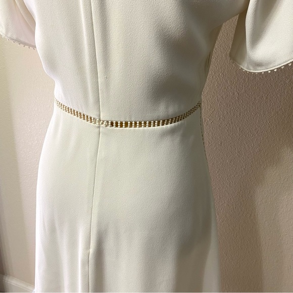 The Kooples Ladder Stitch Crepe Dress - Picture 6 of 9